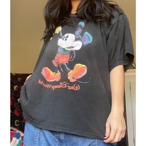 Mickey shirt.